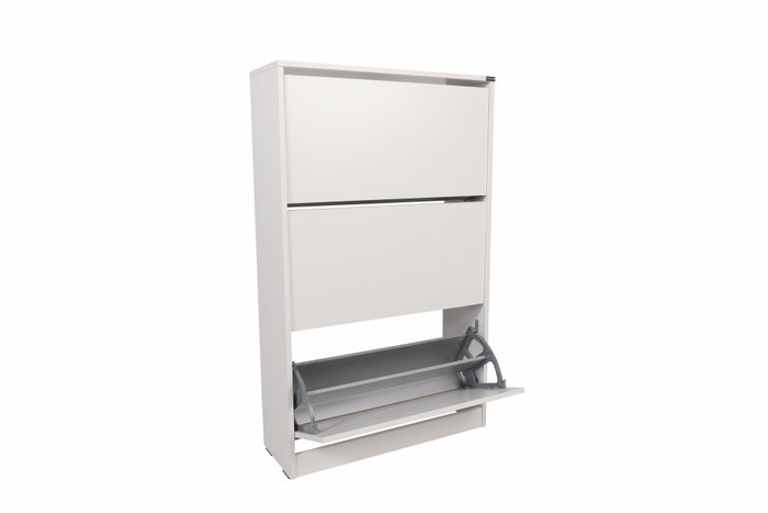 Hanah Home Zapatero Shc-530-Bb-1 Blanco con 3 Cajones Hanah Home Zapatero Shc-530-Bb-1 Blanco con 3 Cajones